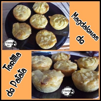 magdalenas de tortilla de patatas